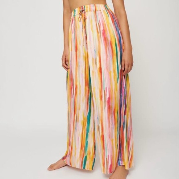 💖Dynamite // Wide Leg Watercolour Pants💖 - Picture 7 of 8